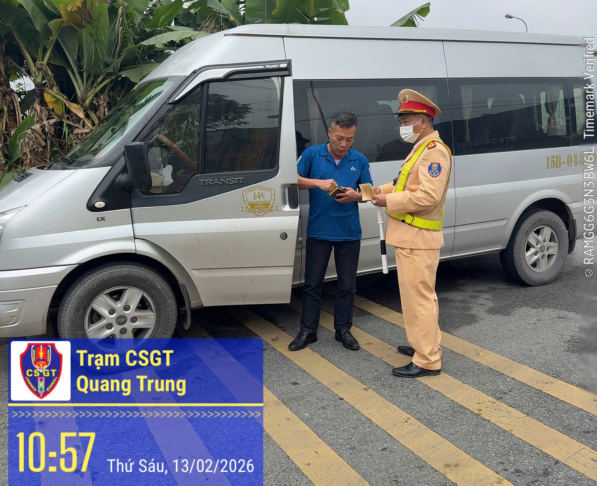 Cảnh sát giao thông Hải Phòng – Kiên quyết xử lý nghiêm các phương tiện vận tải hành khách vi phạm các quy định về trật tự, an toàn giao thông trước, trong và sau Tết Nguyên đán Bính Ngọ 2026